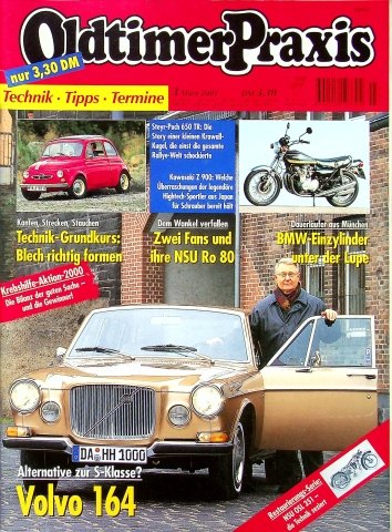 Deckblatt Oldtimer Praxis (03/2001)
